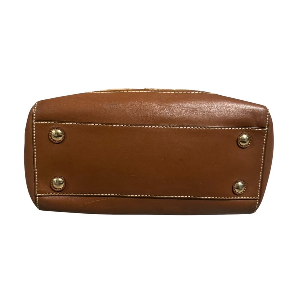 Coach Hampton Signature Satchel - Picture 7 of 13